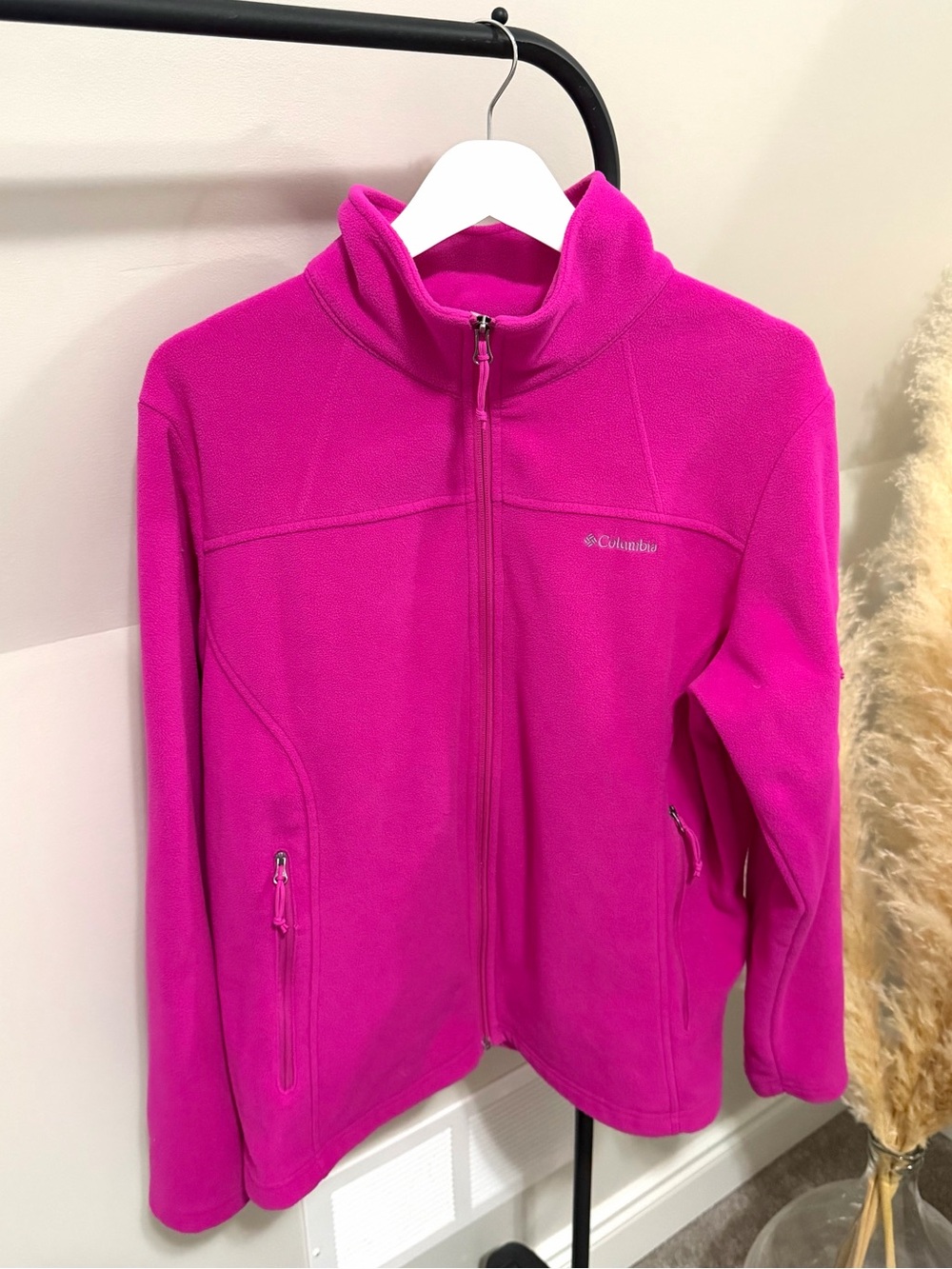 Columbia Fast Trek II Fleece Jacket in Fuchsia Pink
